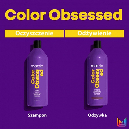 Szampon Matrix Color Obsessed Shampoo do włosów farbowanych 1000ml Włosy farbowane Matrix 3474630740891
