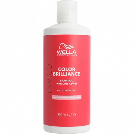 Szampon Wella Invigo Color Brilliance Fine do włosów farbowanych, cienkich i normalnych 500ml Szampony do włosów Wella 4064666339207