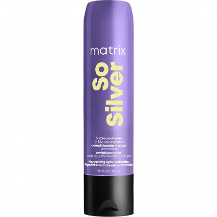 Odżywka Matrix So Silver do włosów blond, siwych i rozjaśnianych 300ml  Odżywki do włosów Matrix 3474637219703