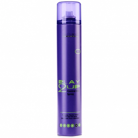 Lakier Exclusive Professional PLAY2UP Air Control Bio do utrwalenia elastycznego włosów 500ml Exclusive Professional 8015005500273