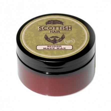 Pomada Scottish Spider Matt Wax matowa do włosów 100ml Pomady do włosów Scottish 8056040753019