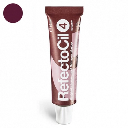 Henna Refectocil 4, do brwi i rzęs, kolor kasztan 15ml Henna do brwi Refectocil 9003877057413