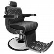 Fotel barberski Gabbiano GIUSEPPE fryzjerski czarny dostępny w 48h Fotele barberskie Gabbiano