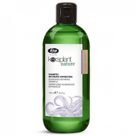 Szampon Lisap Keraplant Nature NUTRI-RIPARATORE odżywczo-regenerujący do włosów 1000ml Szampon regenerujący włosy Lisap 1100560000010