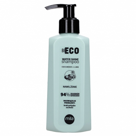 Szampon Mila Professional Be Eco Water Shine nawilżający do włosów 250ml Szampony do włosów Mila 5907688774825