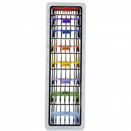 Nakładki Wahl Komplet plastikowych do maszynek TAPER (wszystkie modele) MAGIC CLIP, ICON, LEGEND, BALDING(3,6,10,13,16,19,22,25 mm) Nasadki do maszynki Wahl 43917317045