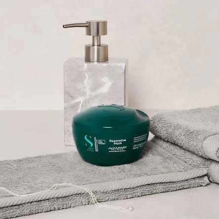 Maska Alfaparf Semi Di Lino RECONSTRUCTION regenerująca włosy zniszczone 200ml Maski regenerujące włosy Alfaparf 8022297175317