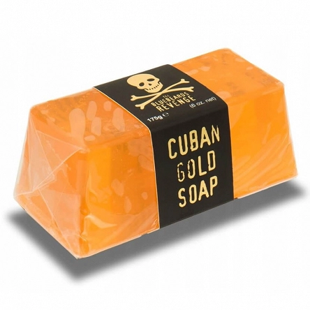 Mydło Bluebeards Revenge Cuban Gold nawilżające, glicerynowe 175g Peeling do rąk Bluebeards 5060297001857