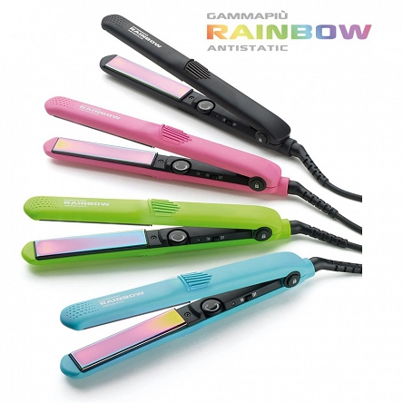 prostownica Gamma Piu Rainbow Antistatic czarna Prostownice do włosów Gamma Piu 8021660009198