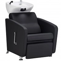 Myjnia fryzjerska Super Salon KOMFORT MAX regulowanym podnóżkiem dostępna w 48H Myjnie fryzjerskie Super Salon