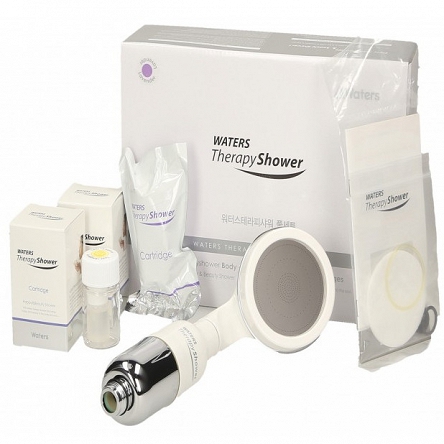 Innowacyjna słuchawka prysznicowa WATERS Therapy Shower FULL SET (Lawenda) z filtrami Słuchawki prysznicowe Waters