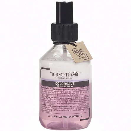 Odżywka dwufazowa Togethair Colorsave Naturalna odżywka dwufazowa do włosów farbowanych 200ml Togethair 8052575370899
