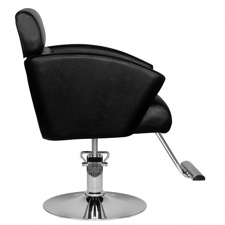 Fotel fryzjerski Hair System HS02, czarny dostępny w 48h Fotele fryzjerskie Hair System 5906717419997