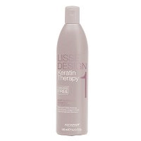 Szampon Alfaparf Keratin Therapy Lisse Design Deep Cleansing 500ml Keratynowe prostowanie włosów Alfaparf 8022297141381