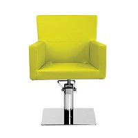 Fotel fryzjerski Ayala Isadora 01 na pompie hydraulicznej z możliwością wyboru podstawy Fotele fryzjerskie Ayala