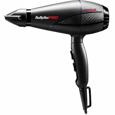 Suszarka BaByliss Pro Black Star Ionic BAB6250IE do włosów 2200W BaByliss Pro 3030050134360