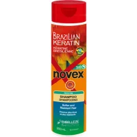 Szampon Novex Brazilian Keratin o działaniu wzmacniającym 300ml Szampony do włosów suchych Novex 876120002688