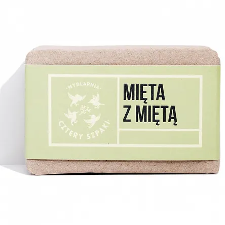Mydło 4 Szpaki naturalne mięta z miętą do ciała 110g Kosmetyki do ciała 4 Szpaki 5906660352129