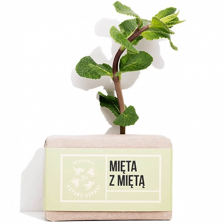 Mydło 4 Szpaki naturalne mięta z miętą do ciała 110g Kosmetyki do ciała 4 Szpaki 5906660352129
