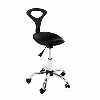 Taboret Gabbiano 881 czarny dostępny w 48H Hokery barberskie Gabbiano 9243