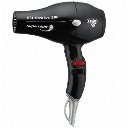 Suszarka ETI Stratos 3900 Superlight - czarna Suszarki do włosów ETI