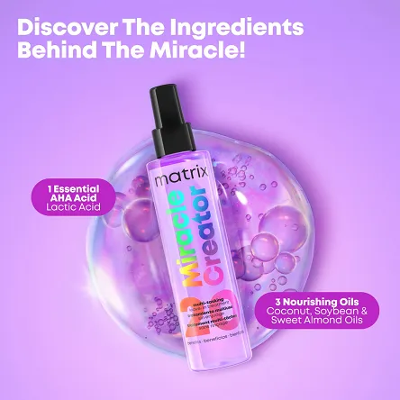Kuracja Matrix Miracle Creator 20 do włosów wielozadaniowa spray 190ml Kuracje do włosów Matrix 3474636993949
