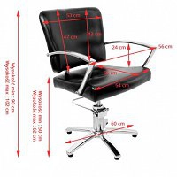 Fotel fryzjerski Hair System Q-S002 dostępny w 48H Fotele fryzjerskie Hair System 8570
