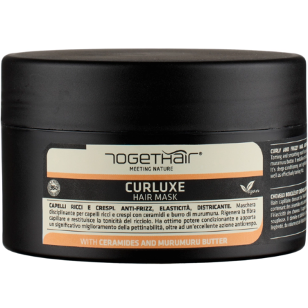 Naturalna maska Togethair Curluxe do włosów kręconych i falowanych 250ml Togethair 8052575371865
