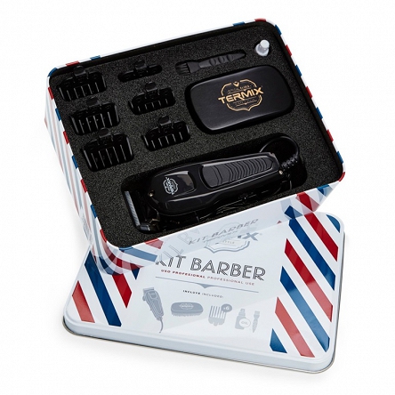 Maszynka barberska Termix KIT BARBER w zestawie ze szczotką do brody Maszynki do strzyżenia Termix 8436007243348