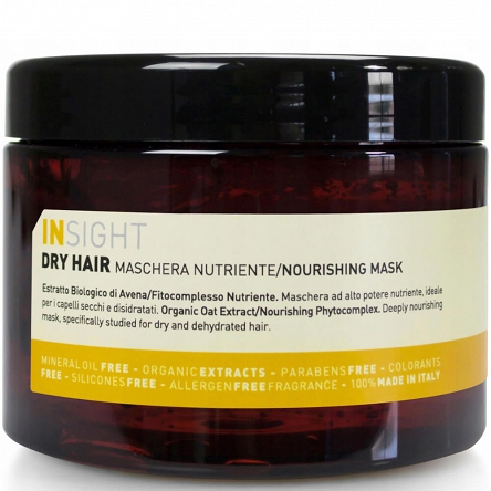 Maska Insight Dry Hair odżywcza do włosów suchych 500ml Maski do włosów Insight  8029352353253