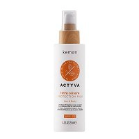 Mleczko Kemon Actyva Linfa Solare SPF10 nawilżająco-ochronne do włosów i ciała 125ml Kosmetyki do ciała Kemon 8020936062080