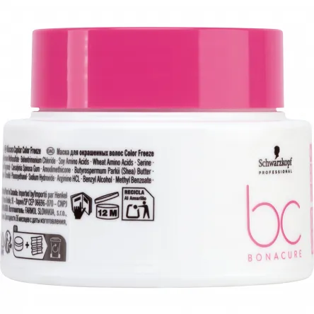 Maska Schwarzkopf BC Bonacure Color Freeze do włosów farbowanych 200ml Schwarzkopf 4067971109954