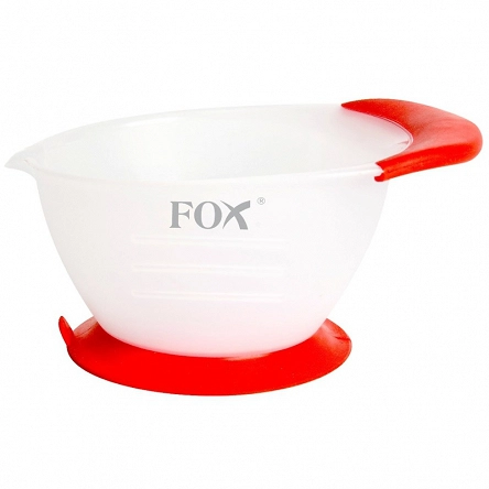 Miseczka Fox Professional do mieszania farb z sylikonową przyssawką kolor biały miseczki Fox 5904993464267