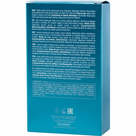 Olejek Alfaparf Semi Di Lino Curls Multi Benefit Oil wielofunkcyjny do włosów kręconych 100ml Olejki do włosów Alfaparf 8022297111353