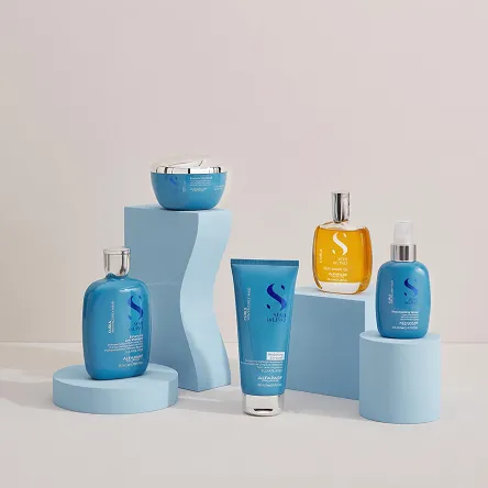 Olejek Alfaparf Semi Di Lino Curls Multi Benefit Oil wielofunkcyjny do włosów kręconych 100ml Olejki do włosów Alfaparf 8022297111353