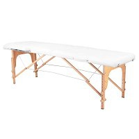Stół Activ Komfort 2 Wood składany do masażu (drewniany), segmentowy biały Łóżka do masażu Activ 5906717422553