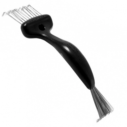 Przyrząd Olivia Garden do czyszczenia szczotek, z wytrzymałego materiału czarny Urządzenia do czyszczenia szczotek Olivia Garden 5414343001283