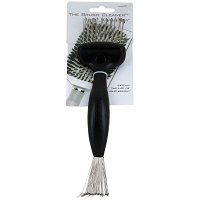 Przyrząd Olivia Garden do czyszczenia szczotek, z wytrzymałego materiału czarny Urządzenia do czyszczenia szczotek Olivia Garden 5414343001283