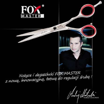 Nożyczki Fox Master   Nożyczki fryzjerskie Fox 5904993464830