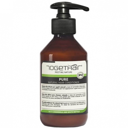 Naturalna odżywka kojąca Togethair Pure do włosów naturalnych 250ml Togethair 8002738183309