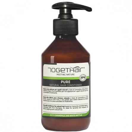 Naturalna odżywka kojąca Togethair Pure do włosów naturalnych 250ml Togethair 8002738183309