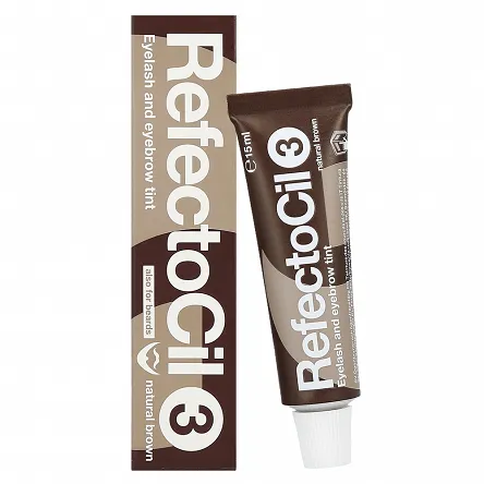 Henna Refectocil Naturbraun 3.0, do brwi i rzęs, naturalny brąz 15ml Henna do brwi Refectocil 9003877907060