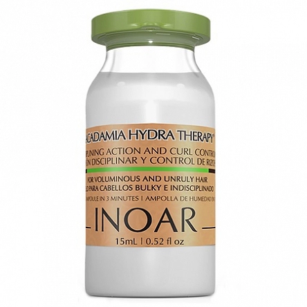 Ampułka Inoar Macadamia do włosów kręconych 15ml Ampułki nawilżające Inoar 7898581084341