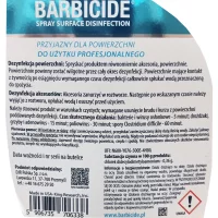Spray do dezynfekcji Barbicide wszystkich powierzchni i narzędzi, bezzapachowy 750ml Barbicade Barbicide 5906735706338