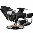 Fotel barberski Gabbiano Livio czarny Gabbiano 5906717440779