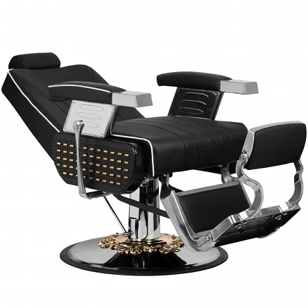 Fotel barberski Gabbiano Livio czarny Gabbiano 5906717440779