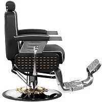 Fotel barberski Gabbiano Livio czarny Gabbiano 5906717440779