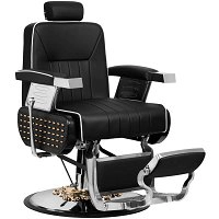 Fotel barberski Gabbiano Livio czarny Gabbiano 5906717440779