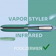 Prostownica parowa Gamma Piu Vapor Styler Infrared, do włosów z podczerwienią Prostownice do włosów Gamma Piu 8021660016721