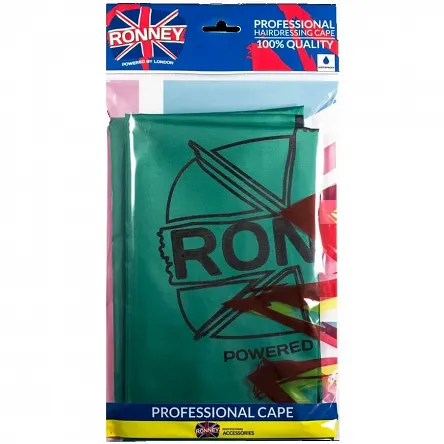 Peleryna  fryzjerska wodoodporna RONNEY Cape Waterproof RA00289 różne kolory Peleryny fryzjerskie Ronney 5060589150720